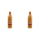 Kit 2 Und Shampoo Forever Liss Banho De Verniz Coconut Oil 500ml