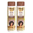 Kit 2 Und Shampoo Salon Line Sosc Cachos Óleo E Manteiga De Coco 300ml
