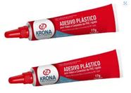 KIT 2 UNI Adesivo Cola Para Tubo E Conexões Bisnaga 17g Krona / Tigre