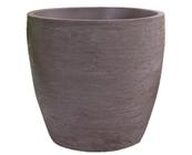 Kit 2 Vaso Planta 40x40 Oval Moderno Polietileno