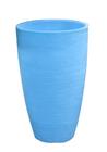 Kit 2 Vasos Planta 65x40 + 45x30 Oval Moderno Polietileno