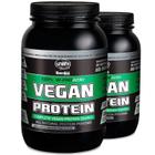 Kit 2 Vegan Protein Unilife Sabor Chocolate 900g