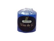 Kit 2 Velas Perfumadas Com Aroma de Alecrim - Cor Azul - Velas Da JU