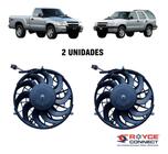 Kit 2 Ventoinhas Do Condensador S10 Blazer Diesel 1996-2011