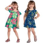 Kit 2 Vestidos Infantil Verão Menina Novidades Moda Kyly 