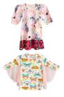 Kit 2 Vestidos Infantis Femininos - Ladoo