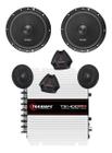 Kit 2 Vias 6 Bomber TKL 120 Watts RMS + Módulo Taramps TS400x4