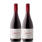 Kit 2 Vinho Tinto Chileno Undurraga Sibaris Gran Reserva Pinot Noir 2019