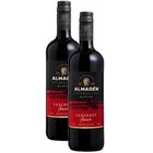 Kit 2 Vinho Tinto Suave Cabernet Sauvignon Almadén Miolo Garrafa 750ml