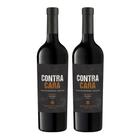 Kit 2 Vinhos Contracara Blend Tinto Argentina 750ml