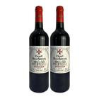 Kit 2 Vinhos Franc Beauséjour Tinto França 750ml - Gabart Laval