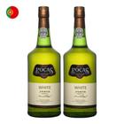 Kit 2 Vinhos Poças Porto White Branco Portugal 750ml