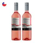 Kit 2 Vinhos Ventisquero Clásico Rosé Chile 750ml