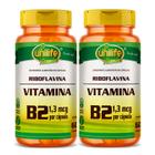 Kit 2 vitamina b2 60 caps de 500 mg unilife