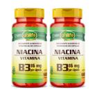 Kit 2 Vitamina B3 Niacina 60 Cápsulas 500mg Unilife
