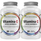 Kit 2 vitamina c 500mg 60 capsulas - flora nativa - FLORA NATIVA DO BRASIL