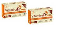 Kit 2 Vitamina D3 2000Ui 30Cps Softgel - La San Day