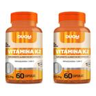 Kit 2 Vitamina K2 Menaquinona MK-7 com 60 Cps - Duom