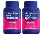 Kit 2 Vitamina Mulher 60 Cápsulas - Neo Química