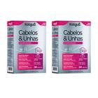 Kit 2 Vitaminas Cabelos e Unhas Com 60 Capsulas - Katiguá - KATIGUA