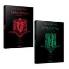 Kit 2 Vol Capa Dura - Harry Potter e a Pedra Filosofal: Sonserina + Grifinória (ITEM COLECIONADOR)