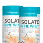 Kit 2 Whey 900 gramas Baunilha, Isolate Pimer Isolado e Hidrolizado Bodyaction