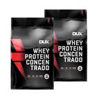 Kit 2 Whey Protein Concentrado 1,8Kg - Dux Nutrition