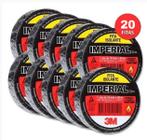 Kit 20 Fita Isolante 3M Imperial 18MM X 20M