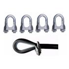 Kit 20 Grampos Clips Cabo De Aço Reparo Aparelho Academia