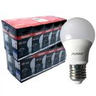 Kit 20 Lâmpada Led Bulbo 9w Soquete E27 Bivolt Avant 6500k