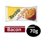 Kit 20 Pacotes Salgadinho Torcida Sabor Bacon De 70G Lucky