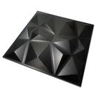 KIT 20 Placas 3D PVC Preto Decoração Revestimento PREMIUM de Parede e Teto (5m²) - DIAMOND