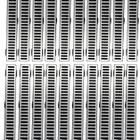 Kit 20 Ralo Sequencial com Encaixe 90 graus Alumínio 6cm x 50cm