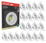 Kit 20 Spot Led Embutir 12w Redondo 4000k Neutro - Avant