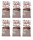 Kit 20 un Pipoca Pop Up sabor Chocolate 50g Especial - Bel