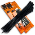 Kit 200 Abraçadeiras de Nylon Preta Foxlux 28cm x 3,5mm