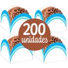 Kit 200 Forminhas Para Doces Finos Brigadeiro Festa de Aniversário Francesinha Casamento