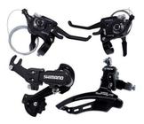 Kit 21v Câmbio Shimano Bike Alavanca Passador Rapid Fire Cgs - SHIMANO-YAMADA