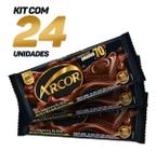 Kit 24 Barra Chocolate Amargo 70% Cacau Arcor 80g