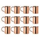 Kit 24 Caneca Moscow Mule Drink Cobre Bronze