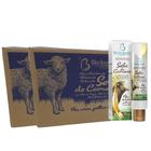 Kit 24 Creme Sebo Carneiro Óleo De Argan 150G - Bio Instinto