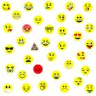 Kit 24 Imãs De Emoji