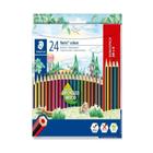 kIT 24 Lápis De Cor Importado Staedtler Noris Colour 24 Cores Escolar