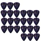 Kit 24 Palhetas Fender Medium Celuloide Premium 351 Shape Purple Moto