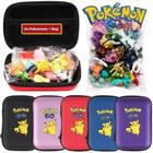 Kit 24 Pokémons + Bag Estojo Set Completo com Bolsa e Action Figures Colecionáveis