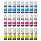 KIT 24 Refil de Tinta compatível T544 Ciano, Magenta, Amarelo para impressora L5590 - Bulk Ink do Brasil