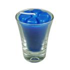 Kit 24 velas azul escuro 7 cm copinho 12 h decoração festa