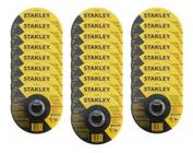 Kit 25 Disco Corte Abrasivo- Metal/Inox 4.1/2X1,0mm Stanley