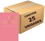 Kit 25 Livros Pão Diário Vol. 28 - Devocional Ano 2025 Capa Rosa