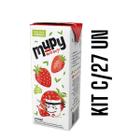 Kit 27 Un Bebida Base Soja Morango Mupy Slim 200ml